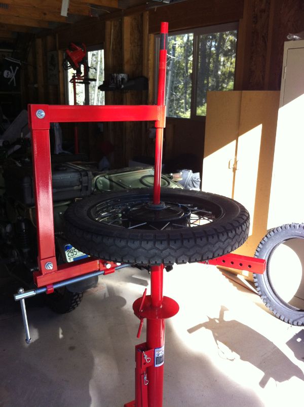 Harbor Freight Motorcycle Tire Changing Tool Soviet Steeds